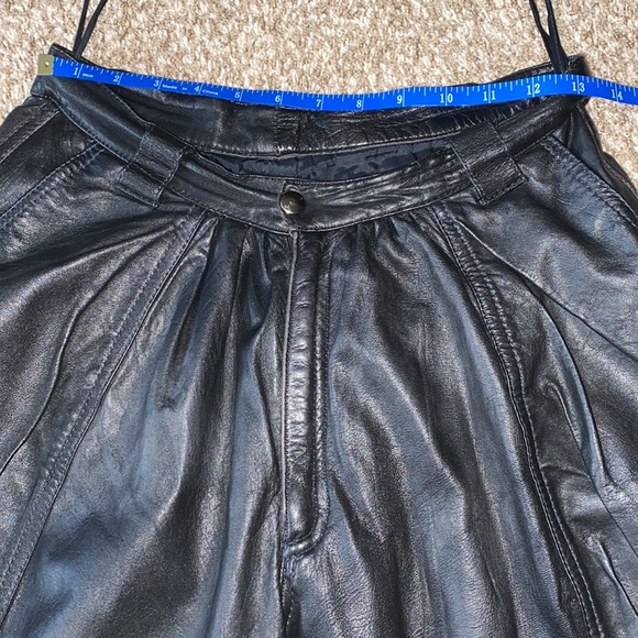 Leather pants EU38/M/ 8 - Picture 2 of 9